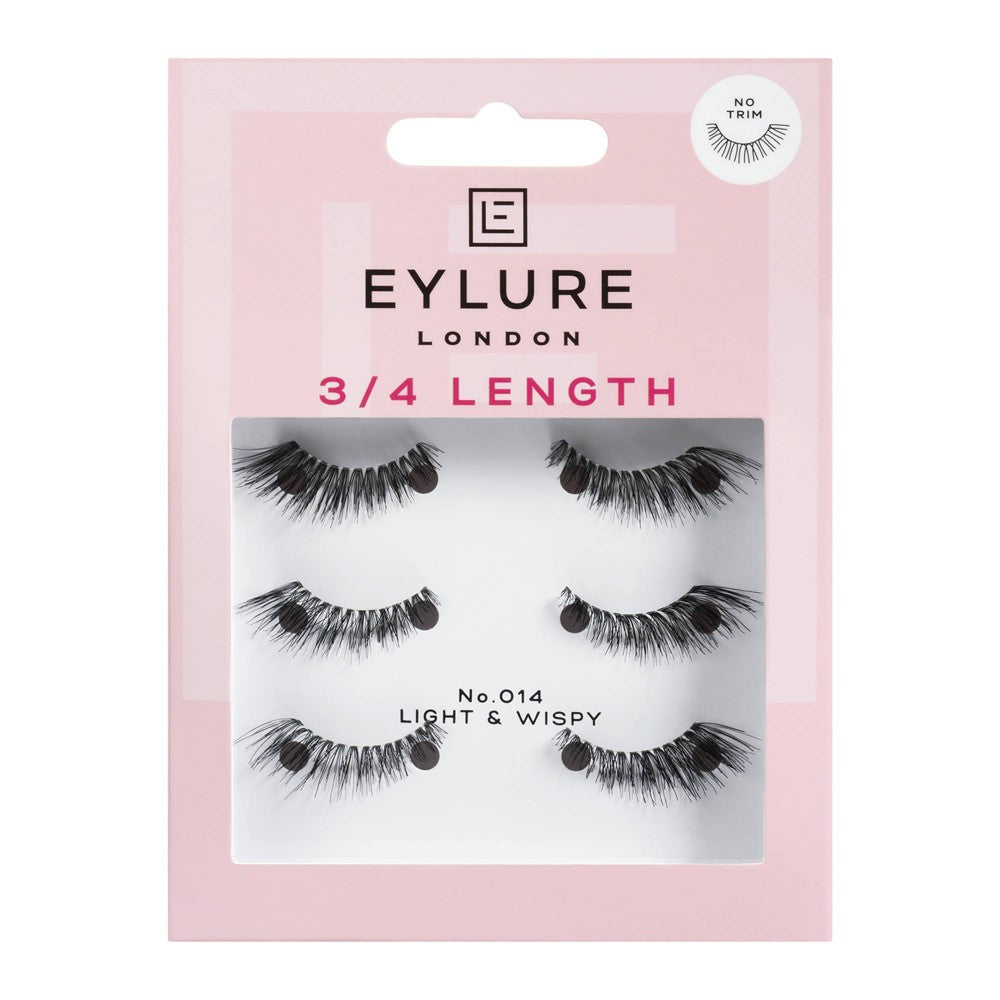 Eylure Accent 3/4 Length False Eyelashes - No 14 - 4ct - Bellso